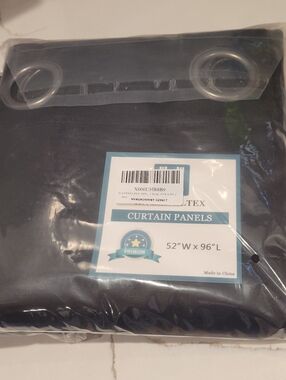 Curtain Panels Black